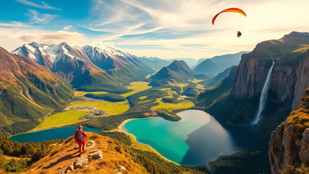 adventure in stunning landscapes