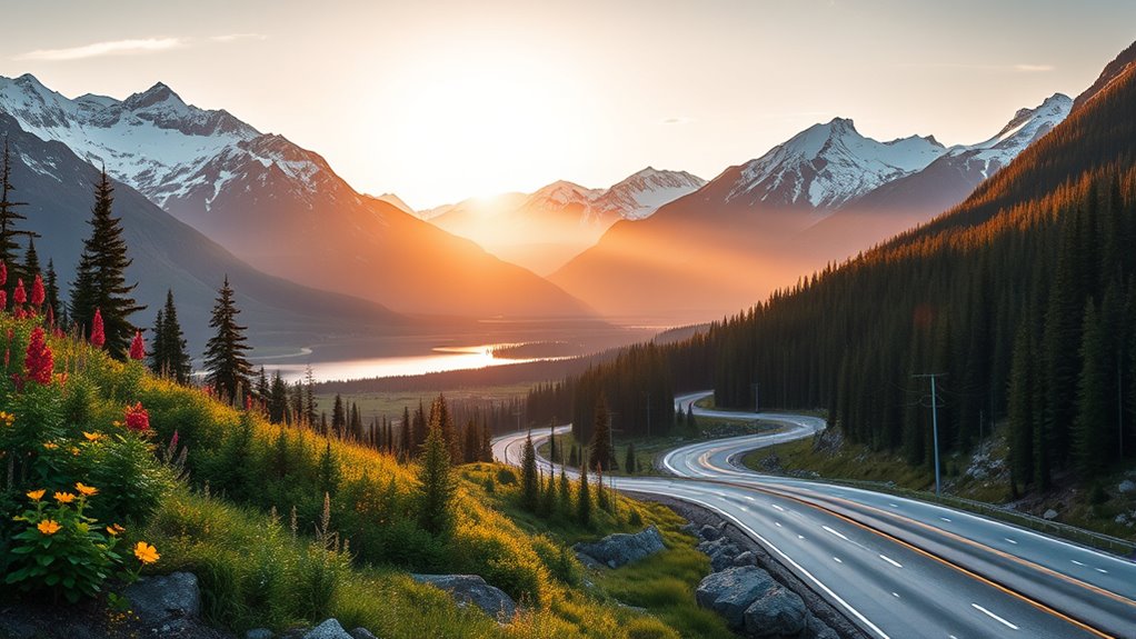 breathtaking nature road trip