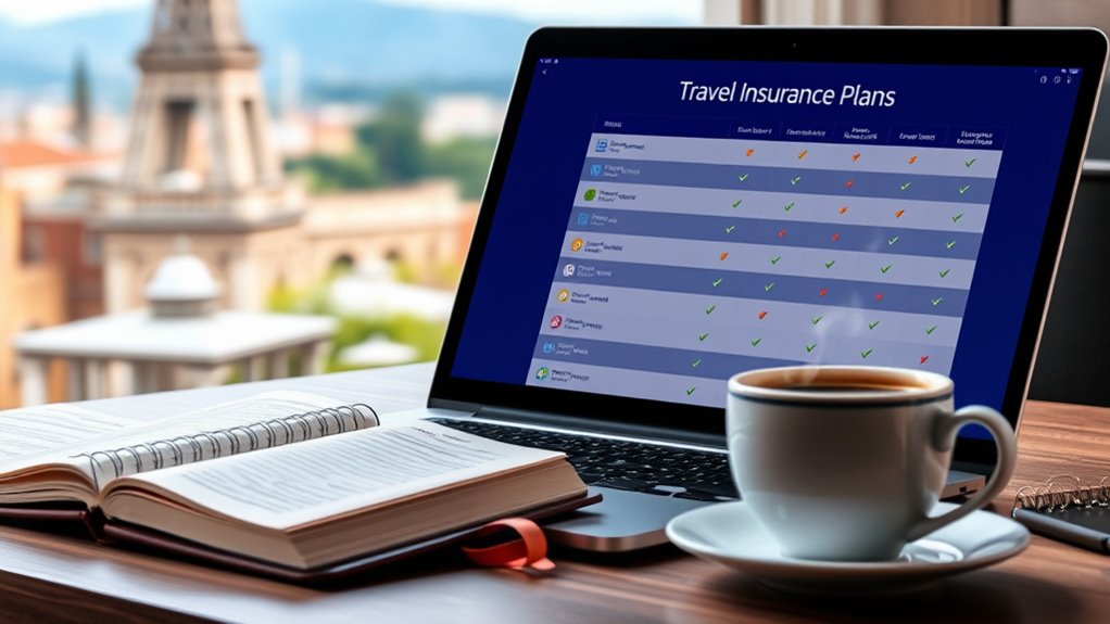 compare travel insurance options
