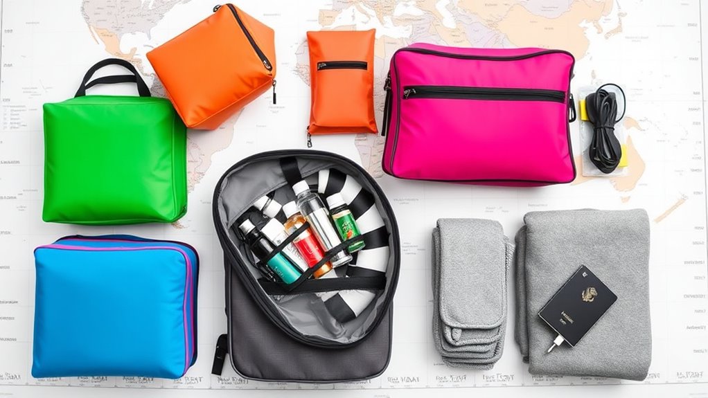 efficient packing and organization