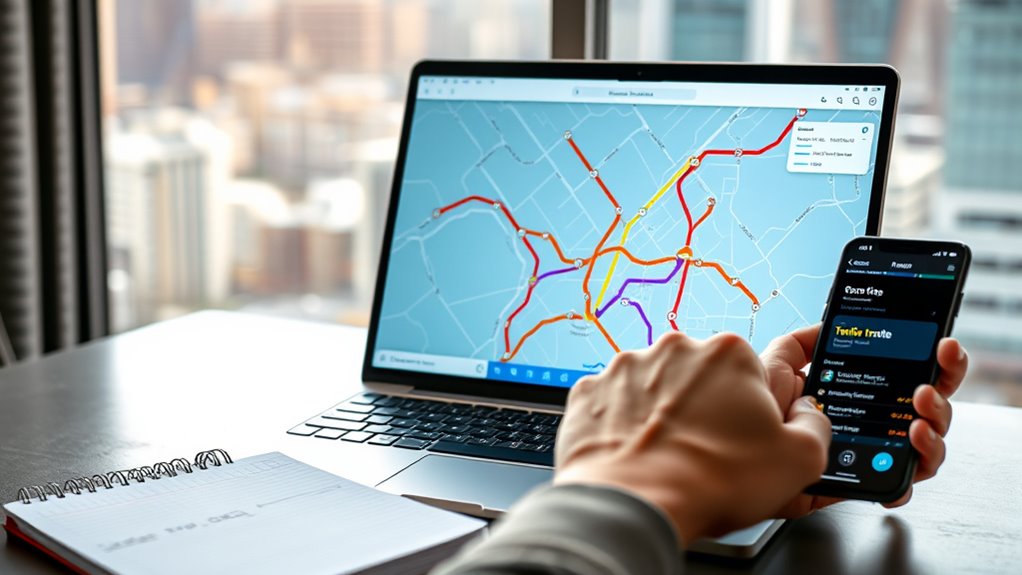 efficient route planning features