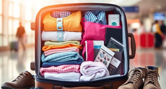 efficient travel bag packing