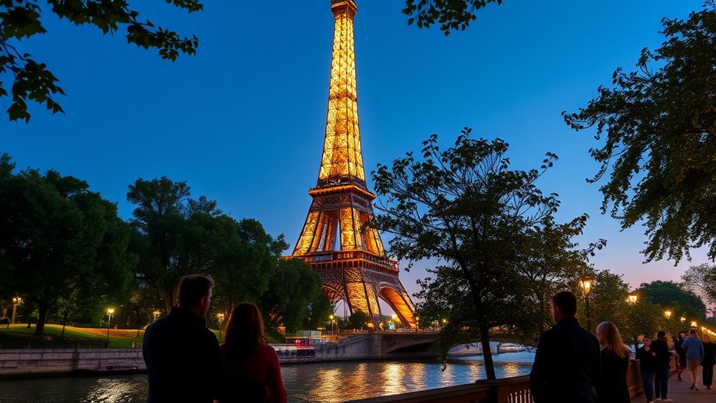 eiffel tower symbolizes parisian spirit