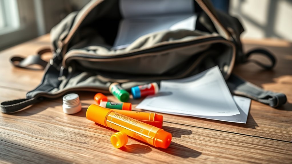 epipen packing essentials checklist