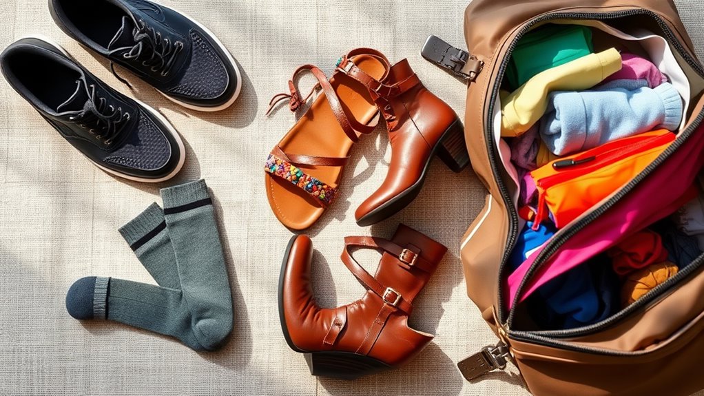 essential footwear for travel