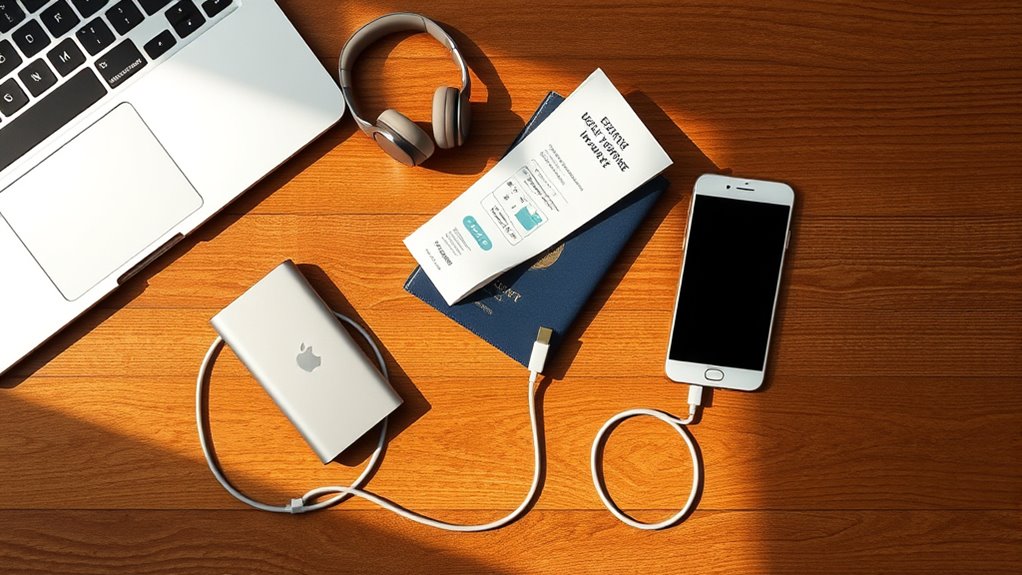 essential travel electronics checklist