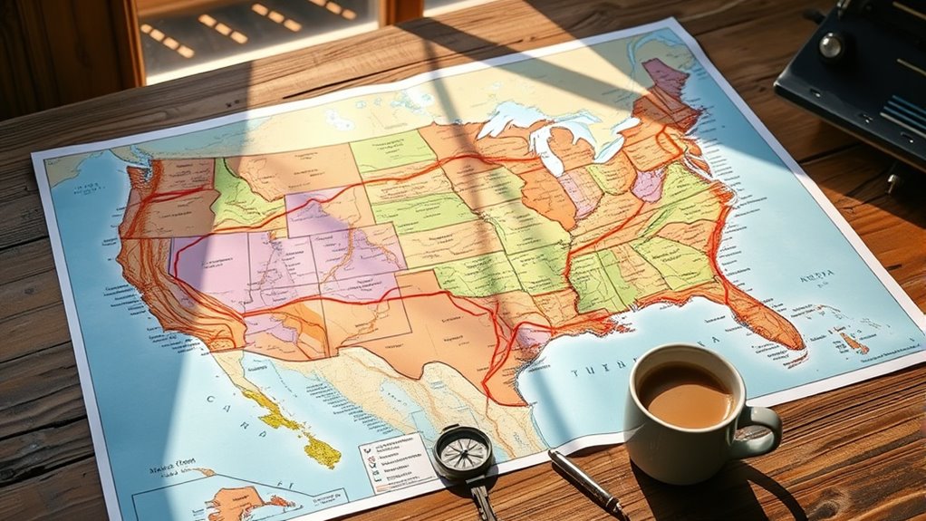 essential usa roadtrip maps