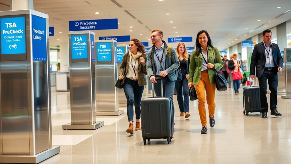 expedited airport security experience