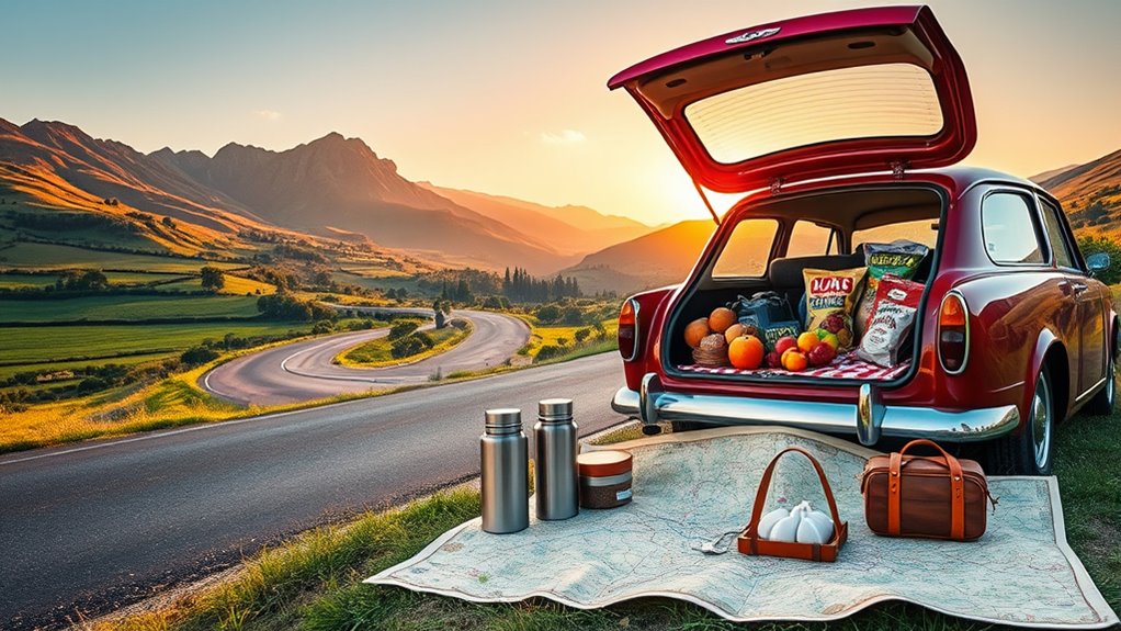 food road trip planning