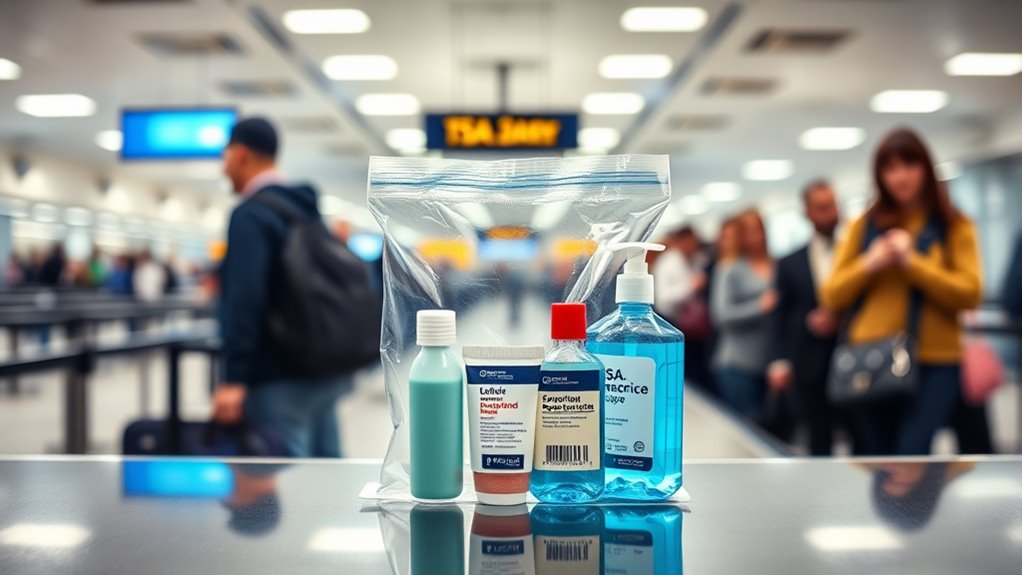 liquid restrictions for flights