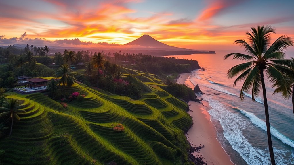 lush landscapes and vibrant culture