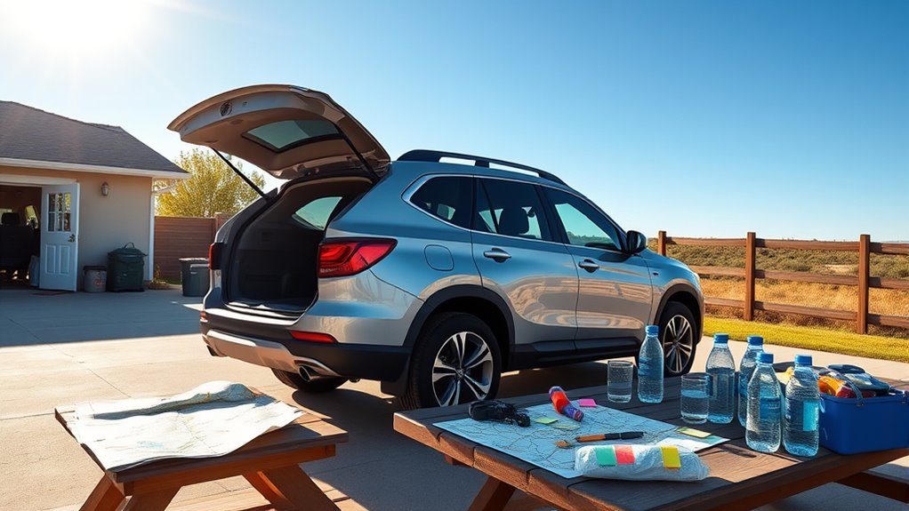 prepare vehicle for adventure