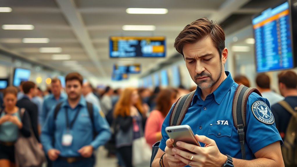 report airport concerns easily