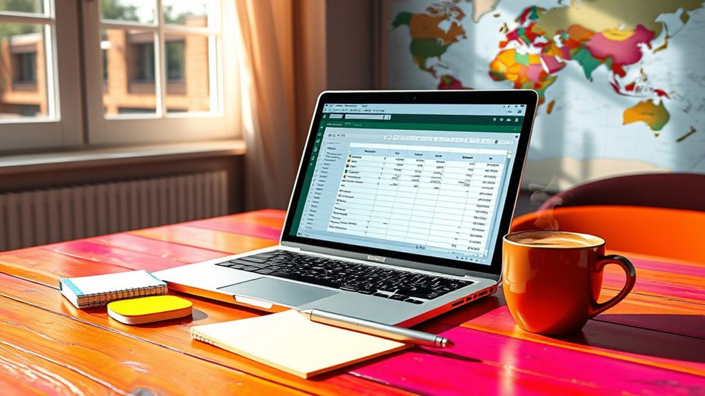 travel budget template options