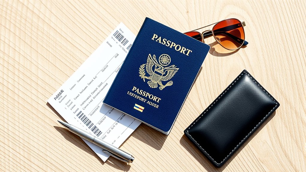 travel documents and identification