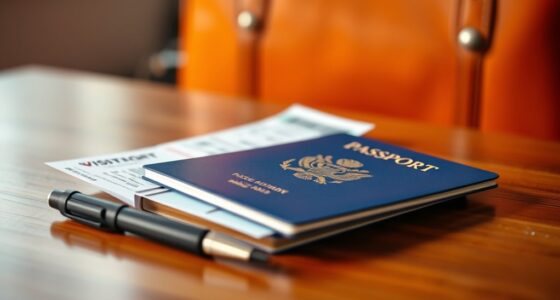 travel documents for departure