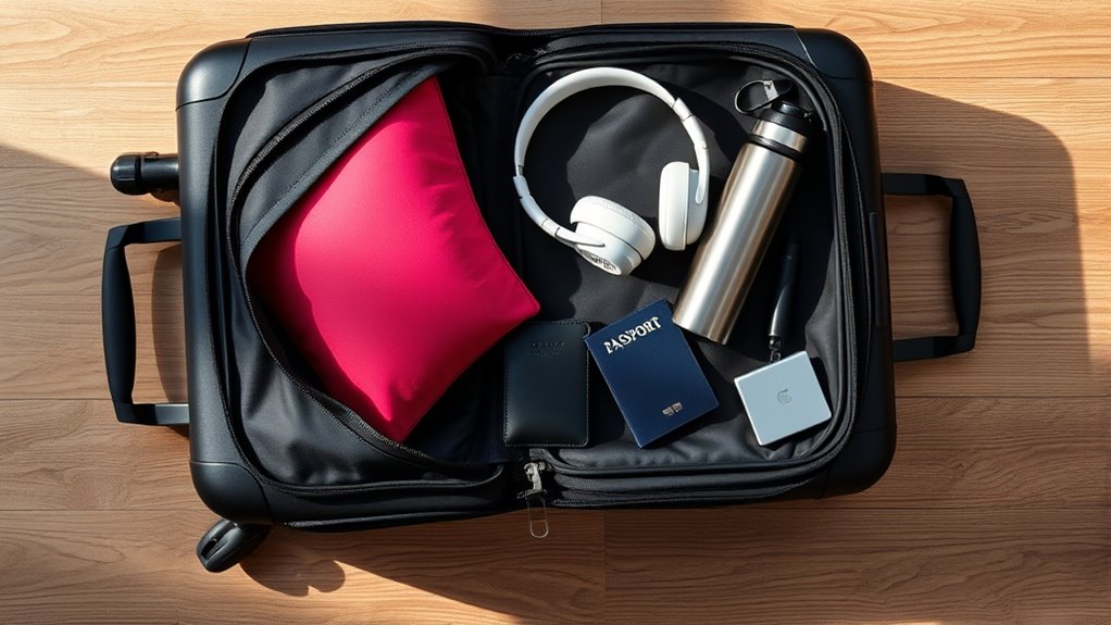 travel essentials for airplanes