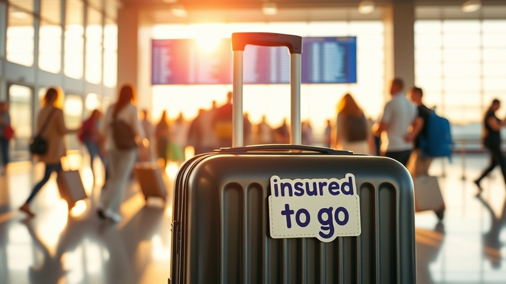 travel insurance coverage included