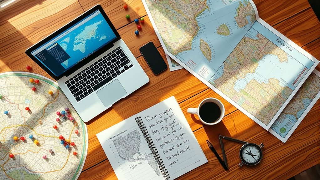travel map plotting guide