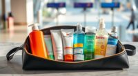 travel size liquid essentials