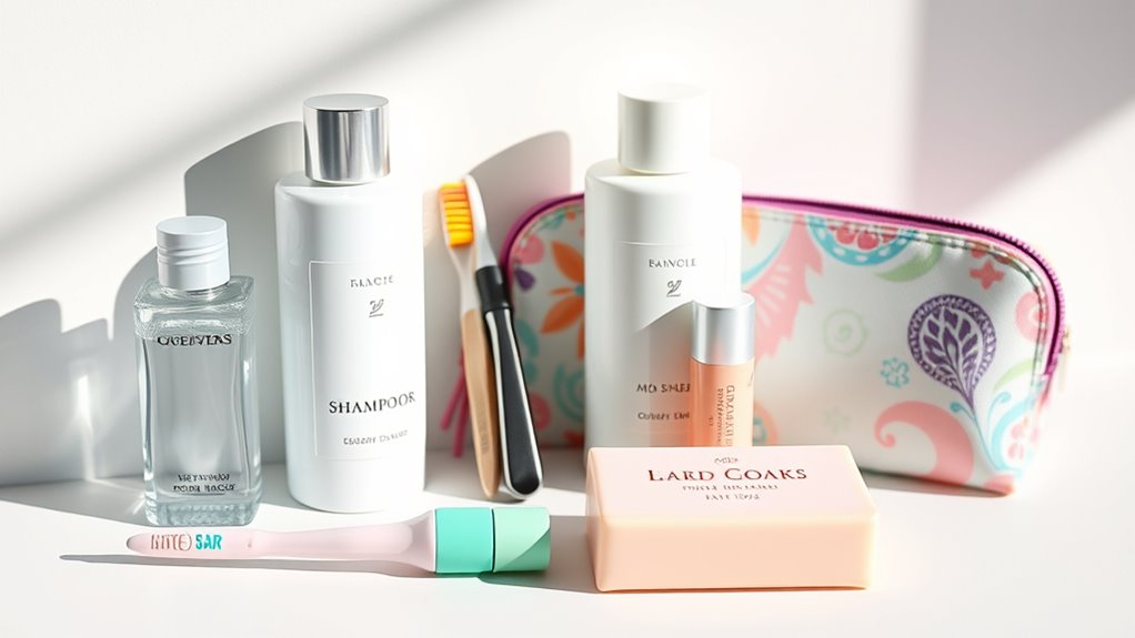 travel toiletries packing essentials