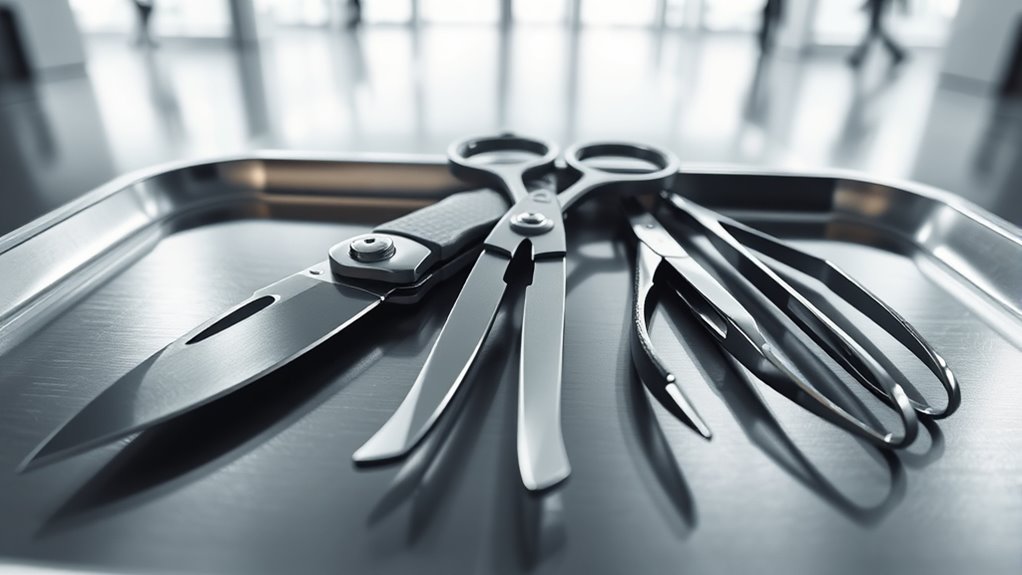 traveling with sharp objects