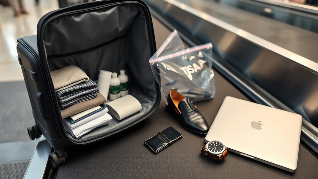 tsa screening preparation tips