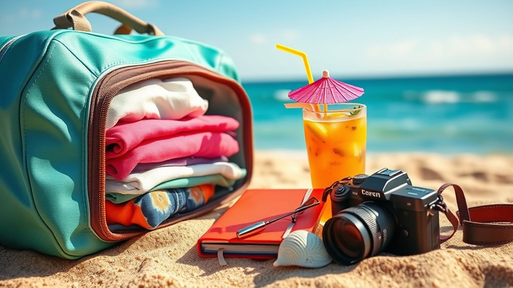 vacation packing essentials list