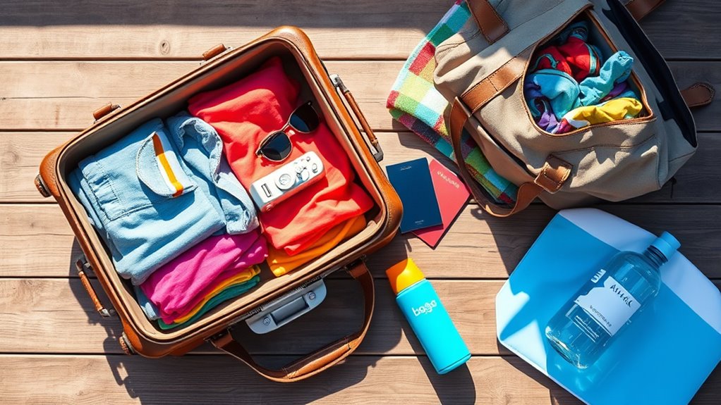 vacation packing essentials list