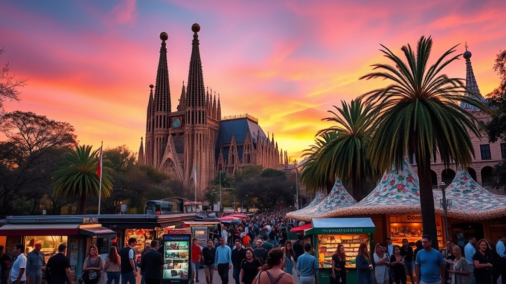 vibrant architecture delicious cuisine